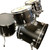Used Tama 4 PC IMPERIAL STAR W/ TOM MOUNTS Drum Kit Black 20" Kick Drum 41136-S000158548 View 3