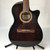Used Ibanez GA35TCE-DVS Laminate Top Acoustic Guitar Black 41110-S000074099 View 1