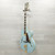 Used D'Angelico Deluxe EXL-1 Hollowbody Electric Guitar - Matte Powder Blue - Case Included 40112-S000185209 View 9