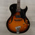 Used Washburn J3TSK Semi-hollowbody Electric Guitar - Sunburst - Case Included 40112-S000185239 View 1