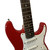Used Squier MINI STRAT S Type Electric Guitar Red 6-String 40009-S000318459 View 6
