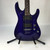 Used Schecter OMEN-6 S Type Electric Guitar Blue 6-String 41110-S000074104 View 1