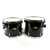 Used Groove Percussion 4 piece Drum Shell Kit Black 41119-S000039782 View 3