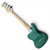 Used Squier PARANORMAL RASCAL BASS HH Bass Guitar Green 4-String 41130-S000013100 View 4
