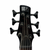 Used Ibanez SR506 1995 6-STRING Vintage Bass Guitar Amber 6-String 41126-S000093597 View 3