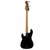Used Fender 2011 AMERICAN DELUXE PRECISION BASS P Type Bass Guitar Black 4-String 41120-S000039730 View 6