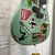 Used SLICK SLPB P Type Bass Guitar Green 4-String 41125-S000043184 View 6