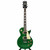 Used IYV ILS-300 EGR LP Type Electric Guitar Green 6-String View 3