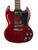 Used Epiphone SG PRO SG Type Electric Guitar Red 6-String 41120-S000039770 View 1