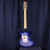 Used Danelectro DANOBLASTER INNUENDO BLUE SPARKLE Electric Guitar Custom Graphics 6-String 41140-S000142381 View 7