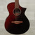 Used Ibanez AEWC32FM Laminate Top Acoustic Guitar Red 40015-S000344256 View 1