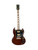 Used Edwards E-SG-80D SG Type Electric Guitar Black 6-String 41130-S000013124 View 1