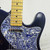 Used Squier Modified 72 Thinline Telecaster Vintage T Type Electric Guitar Blue 6-String 40042-S000278709 View 6