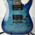 Used Schecter OMEN EXTREME Super S Electric Guitar Blue 6-String 41110-S000074175 View 4