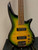 Used Jackson JS3Q V Modern Metal Bass Guitar Green 5-String 41129-S000021602 View 2