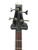 Used Ibanez SR300E Bass Guitar Silver Burst 4-String 41117-S000057668 View 4