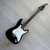 Used Silvertone SS-11 S Type Electric Guitar Black 6-String 41124-S000214937 View 2