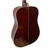 Used Washburn DFBDA-U Laminate Top Acoustic Guitar Cherry Sunburst 40009-S000318646 View 9