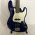 Used Squier AFFINITY JAZZ BASS J Type Bass Guitar Blue 4-String 41128-S000116501 View 1