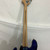 Used Squier AFFINITY JAZZ BASS J Type Bass Guitar Blue 4-String 41128-S000116501 View 5