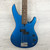Used Yamaha RBX250 P Type Bass Guitar Blue 4-String 41124-S000214952 View 1