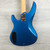 Used Yamaha RBX250 P Type Bass Guitar Blue 4-String 41124-S000214952 View 5