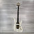 Used Schecter Synyster Gates Custom Electric Guitar - SYN White with Gold Stripes 40112-S000185381 View 3