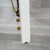 Used Schecter Synyster Gates Custom Electric Guitar - SYN White with Gold Stripes 40112-S000185381 View 12