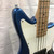 Used Squier JAGUAR BASS Bass Guitar Blue 4-String 41125-S000043262 View 2