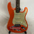 Used Squier AFFINITY STRAT S Type Electric Guitar Orange 6-String 41128-S000116583 View 1