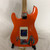 Used Squier AFFINITY STRAT S Type Electric Guitar Orange 6-String 41128-S000116583 View 6