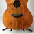 Used Luna SPALTED GYPSY Laminate Top Acoustic Guitar Natural 41110-S000074219 View 3