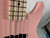 Used G&L JB-2 SHELL PINK P Type Bass Guitar Pink 4-String 40012-S000319555 View 4