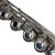 Used C OPEN HOLE HANDMADE FLUTE Solid Silver Flute View 7