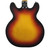 Used Conqueror Bruno Semi-hollow Electric Guitar Cherry Sunburst 6-String 41117-S000057777 View 7