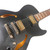 Used 2008 Ibanez Artcore AGS73B-BKF Semi-Hollow Electric Guitar - Black 40090-S000086313 View 8