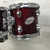Used Ludwig Accent Dual 8x8 10x8 Toms With Stand Red 40051-S000120727 View 3