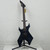 Used BC Rich Platinum Warlock Blue Crackl Left Handed Electric Guitar Blue 6-String 40042-S000279099 View 2