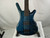 Used Warwick CORVETTE FNA 4 STRING BASS P Type Bass Guitar Blue 4-String 40012-S000319653 View 1