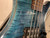 Used Warwick CORVETTE FNA 4 STRING BASS P Type Bass Guitar Blue 4-String 40012-S000319653 View 8