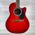 Used Ovation 6751 Standard Balladeer Acoustic-electric Guitar - Red - AS IS - See Description - Case Included 40112-S000185475 View 1