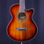 Used Washburn EA55G ACOUSTIC ELECTRIC GUITAR Laminate Top Acoustic Guitar Sunburst 41140-S000142776 View 1
