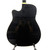 Used Yamaha FGX-412C BL Acoustic Guitar Black 41119-S000039945 View 11