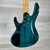 Used ESP LTD B-50FM Bass Guitar - Blue 40112-S000185536 View 18