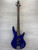 Used Ibanez GSR200 Bass Guitar Blue 4-String 41124-S000215163 View 4