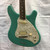 Used Squier VISTA SERIES VENUS Vintage Offset Dbl Cutaway Guitar Green 6-String 41125-S000043354 View 1