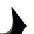 Used BC Rich WARBEAST NJ DLX Modern Metal Electric Guitar Black 6-String 41120-S000039991 View 6