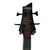 Used Schecter C-4 GT Modern Metal Bass Guitar Silver Burst 4-String 41120-S000040008 View 2