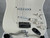 Used Squier AFFINITY STRAT W/ SIGNATURE S Type Electric Guitar White 6-String 40012-S000319804 View 6