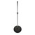 Used Atlas ROUND BASE STRAIGHT MIC STAND Microphone Stand View 2